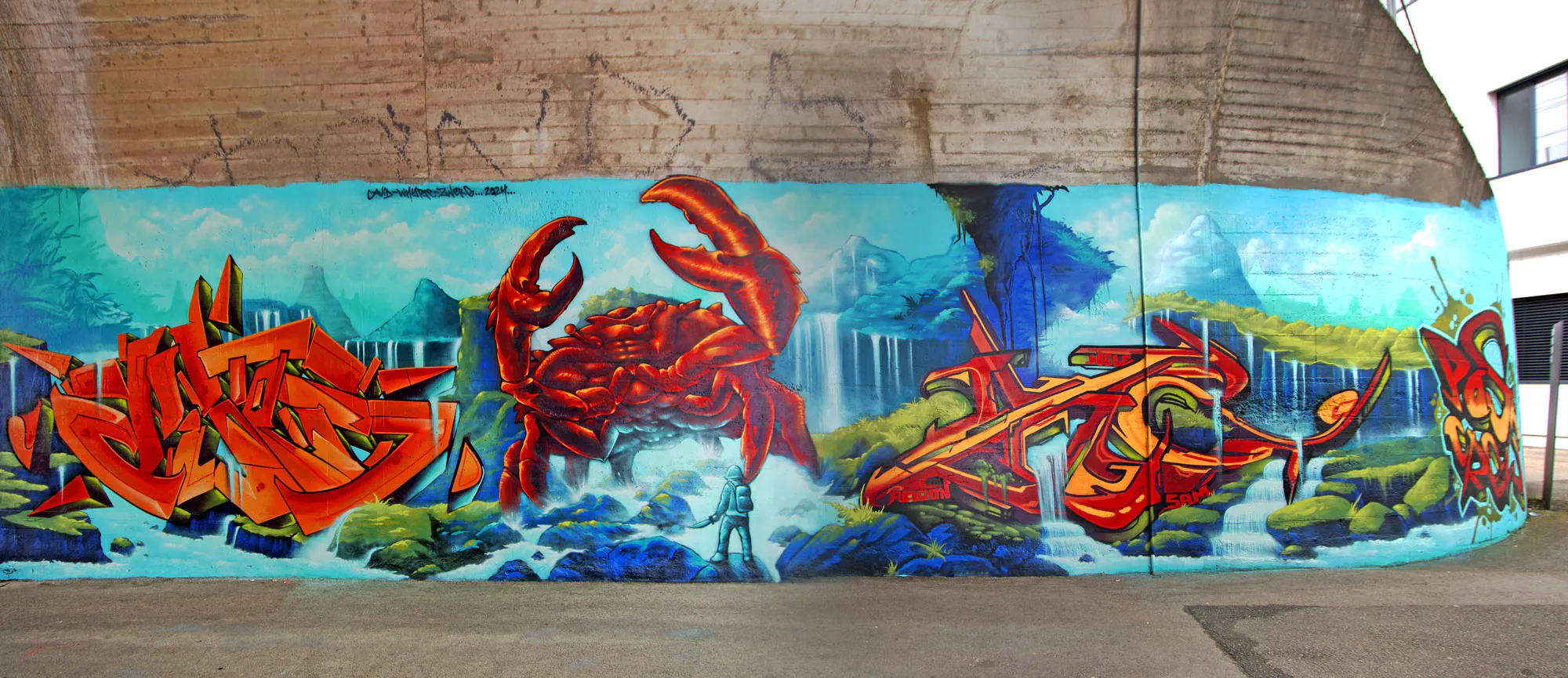 Whyre 3 - Meeting of Styles: International Street Art & Graffiti CollageCrabPOSK Fevrier2024 V2 web