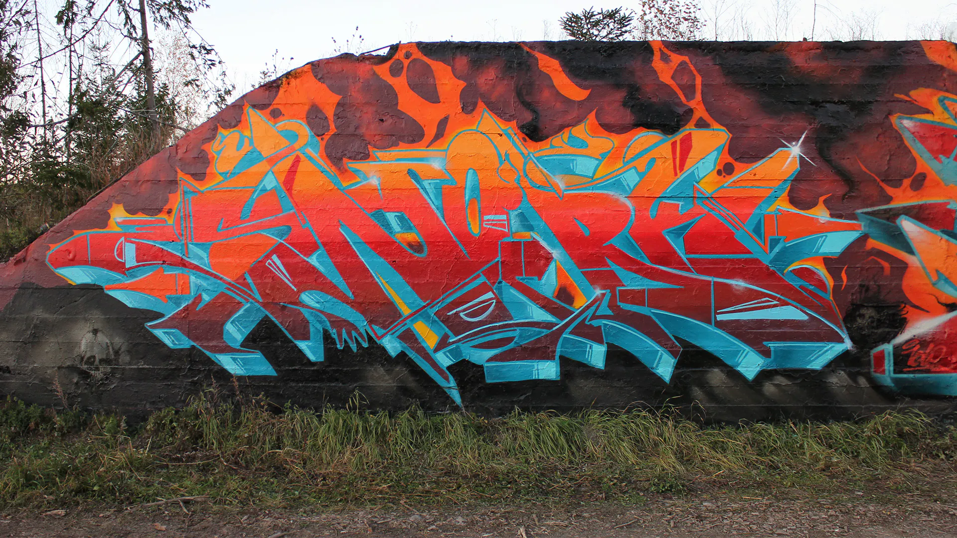 Snork One 2 - Meeting of Styles: International Street Art & Graffiti Snorkone Halloween