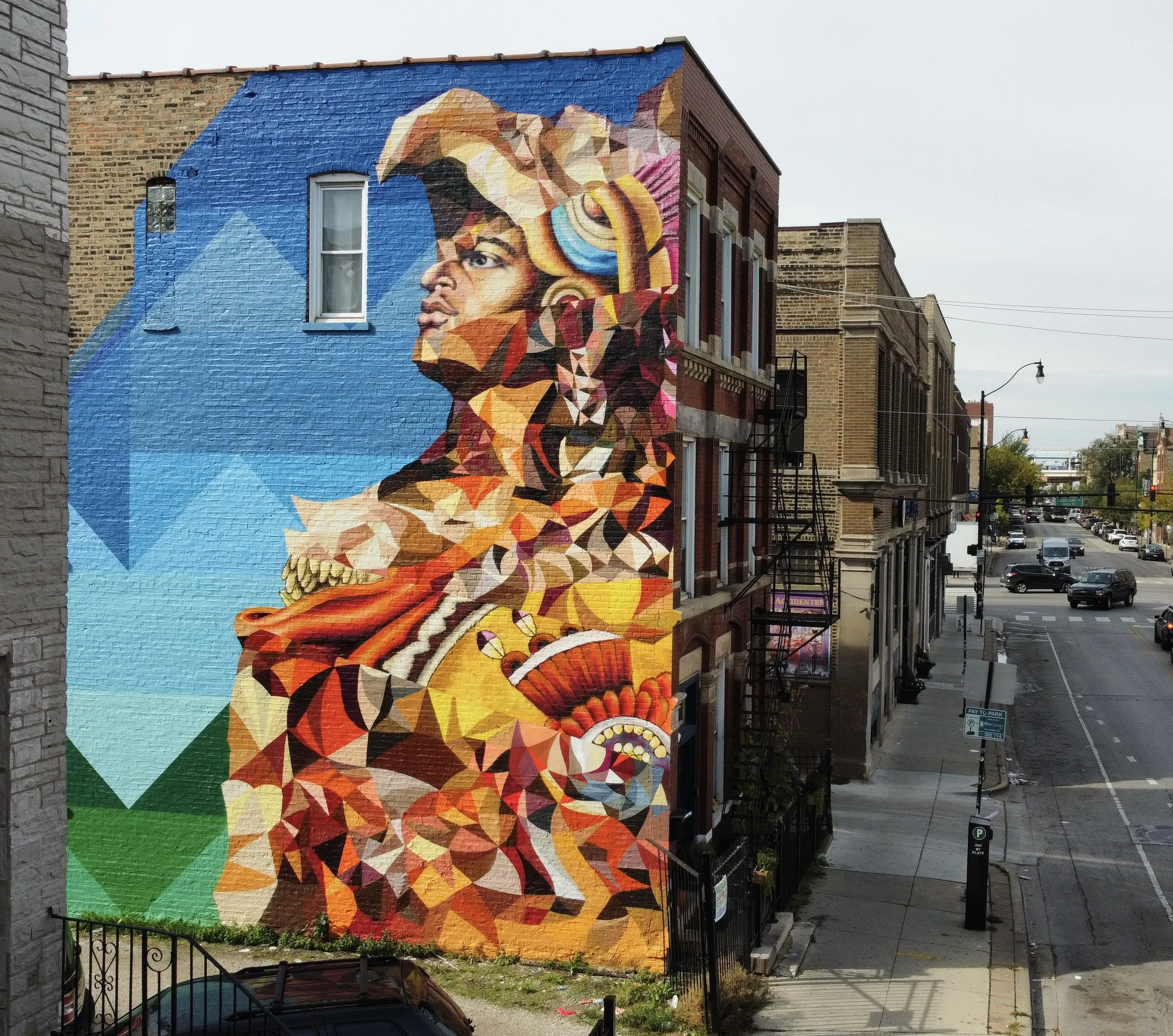 Mauricio Ramirez 4 - Meeting of Styles: International Street Art & Graffiti Azteca Chicago Mural