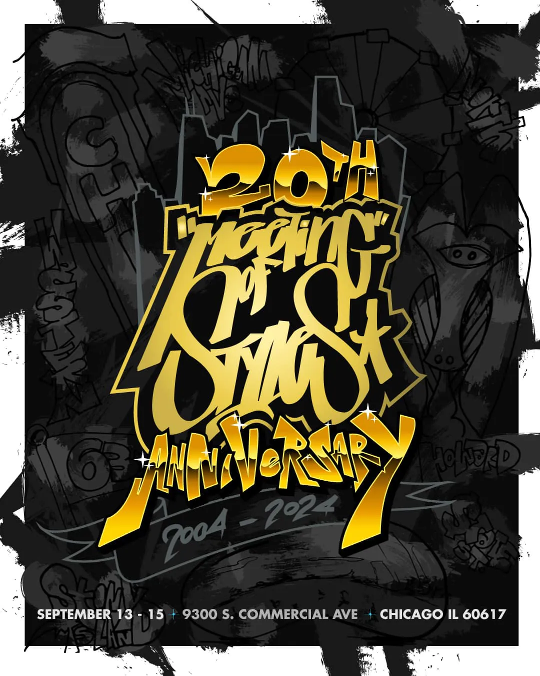13-15 September 2024, Chicago (USA) 19 - Meeting of Styles: International Street Art & Graffiti - Meeting of Styles: International Street Art & Graffiti