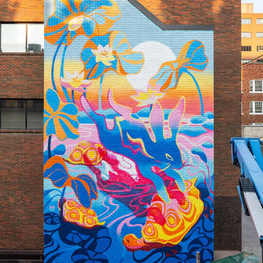 Seeroro Euphoria Bump Festival Calgary 2023 1 of 3 red - Meeting of Styles: International Street Art & Graffiti