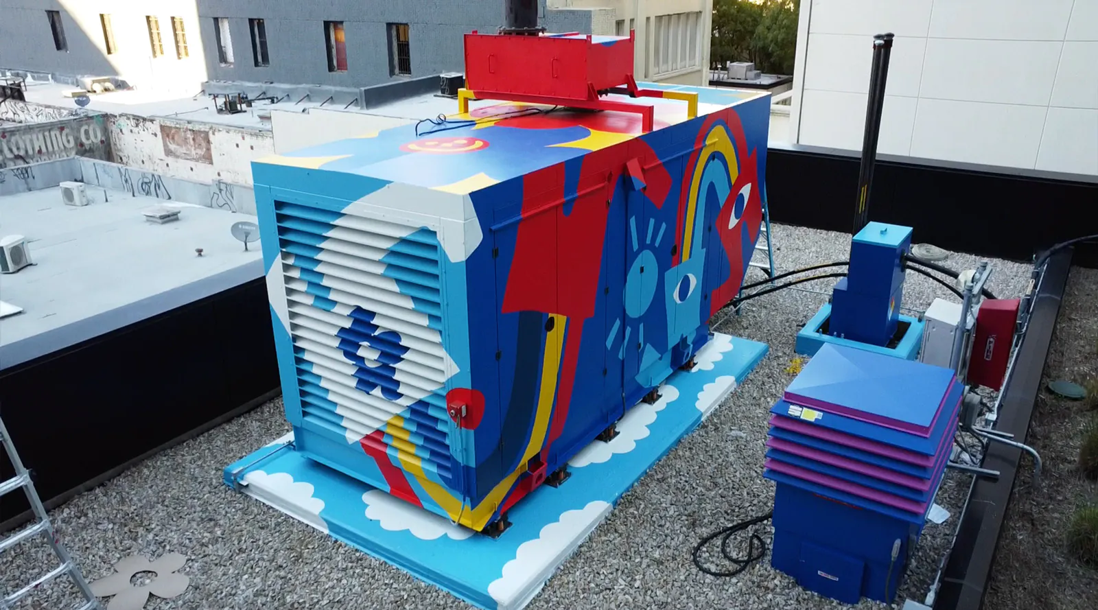 KATBING 3 - Meeting of Styles: International Street Art & Graffiti citizenM mural 1