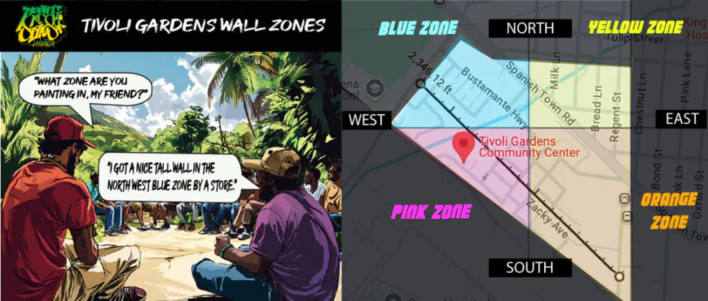 KIN24 wallplan - Meeting of Styles: International Street Art & Graffiti