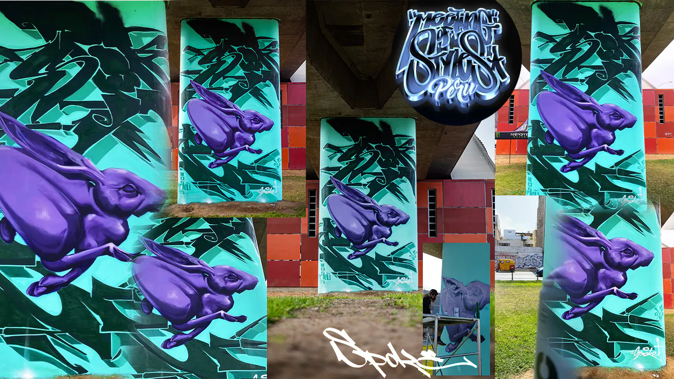 SPOKE 2 - Meeting of Styles: International Street Art & Graffiti mos