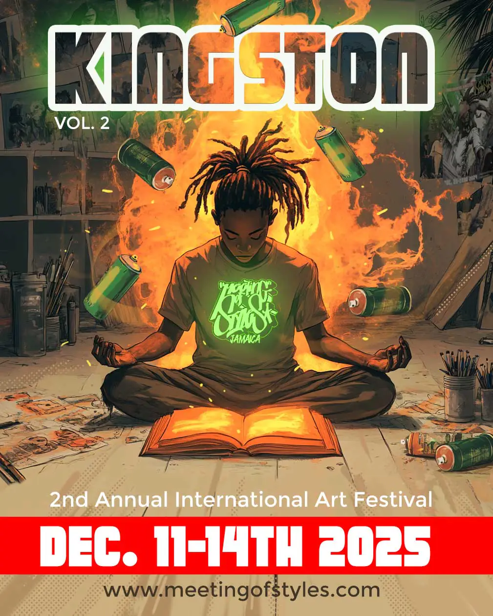 Meeting of styles jamaica 2025 - Meeting of Styles: International Street Art & Graffiti