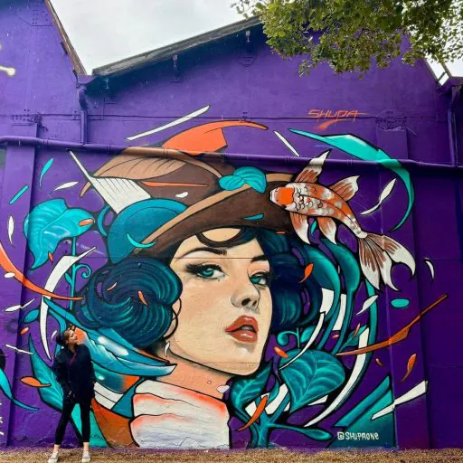 SHUPAONE The Sea 30m2 - Meeting of Styles: International Street Art & Graffiti