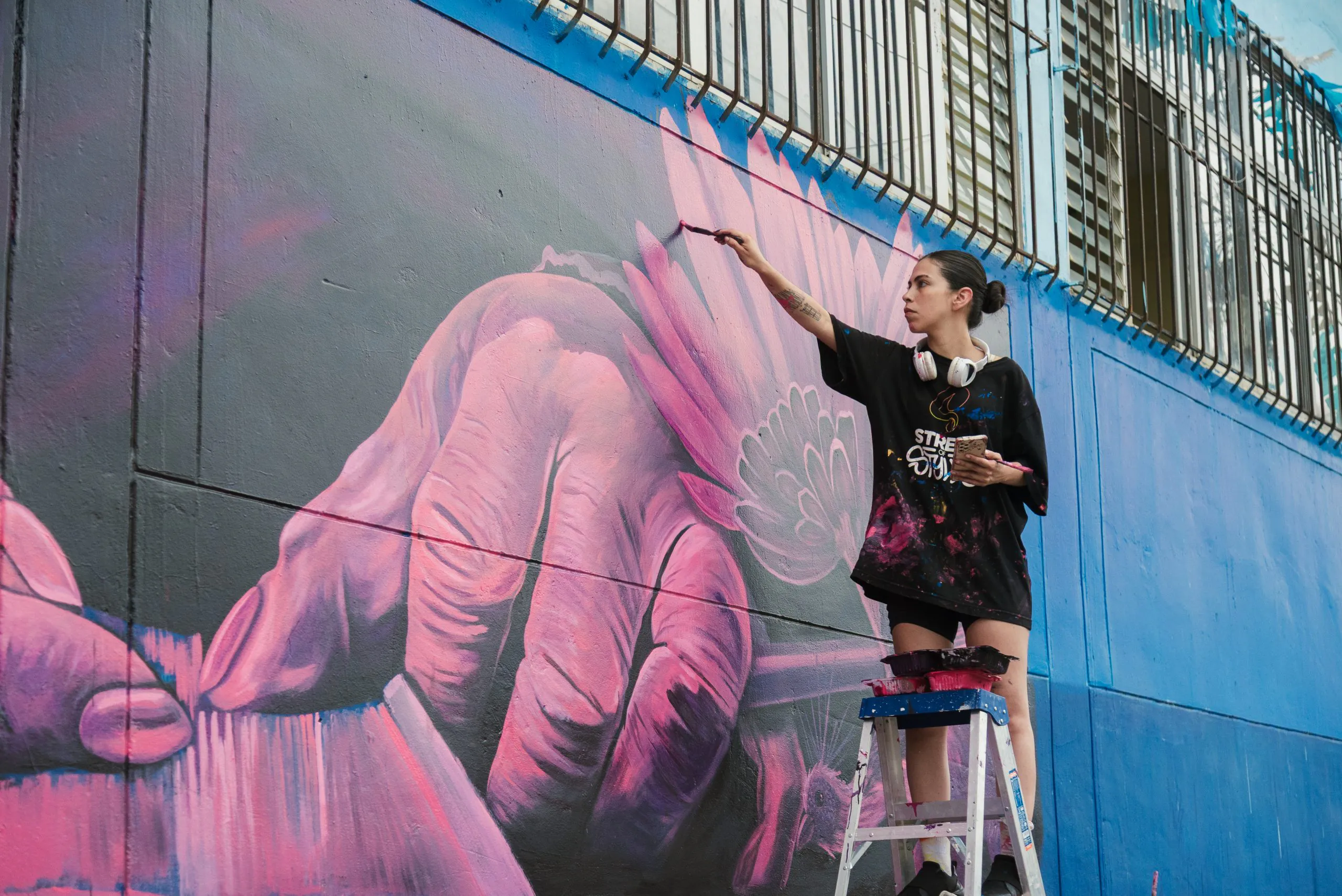 ARTISTA PARAGUAYA EN PLENO PROCESO