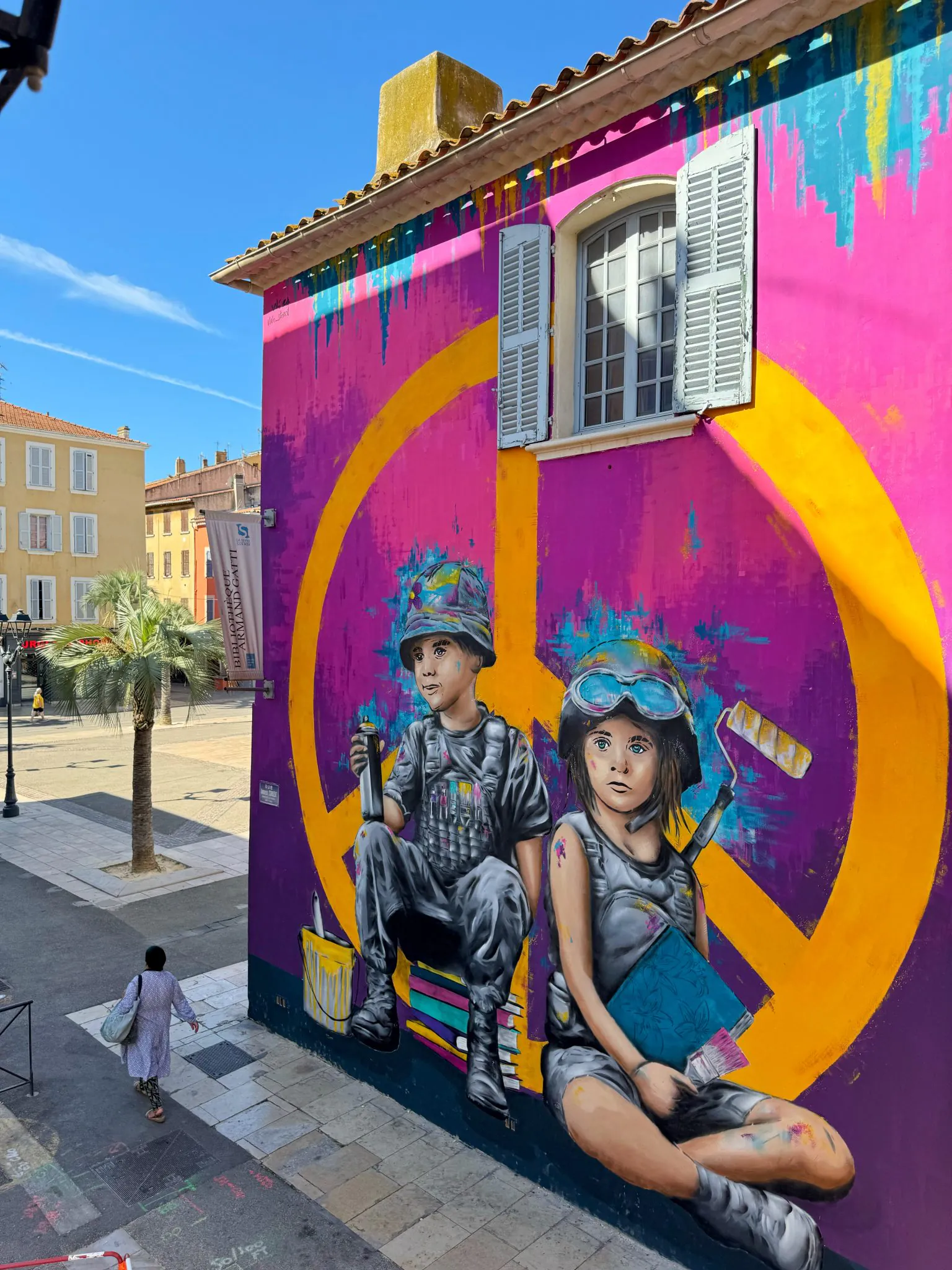 VALE 2 - Meeting of Styles: International Street Art & Graffiti Peace Soldiers Mural France