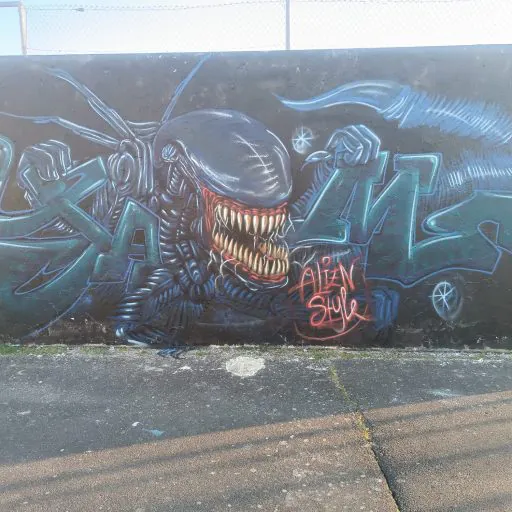 alien - Meeting of Styles: International Street Art & Graffiti