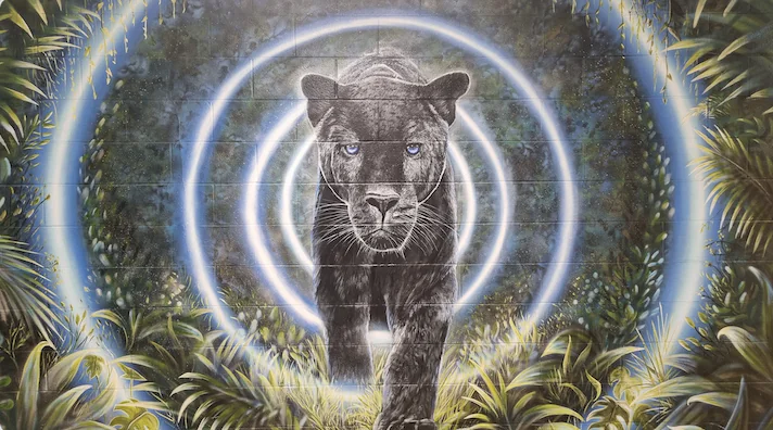 M 3 - Meeting of Styles: International Street Art & Graffiti panther small