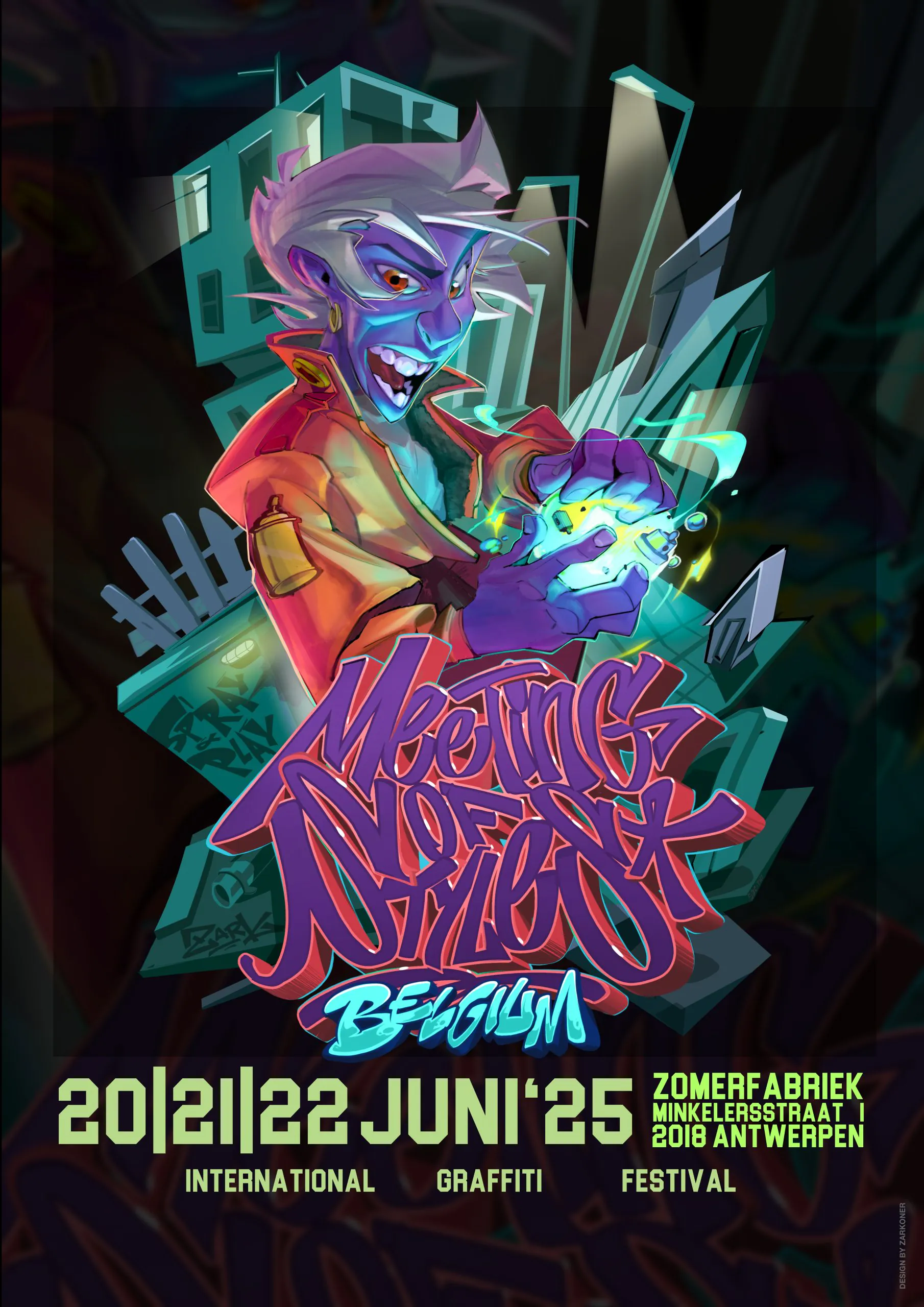 MOS BELGIUM 25 scaled - Meeting of Styles: International Street Art & Graffiti