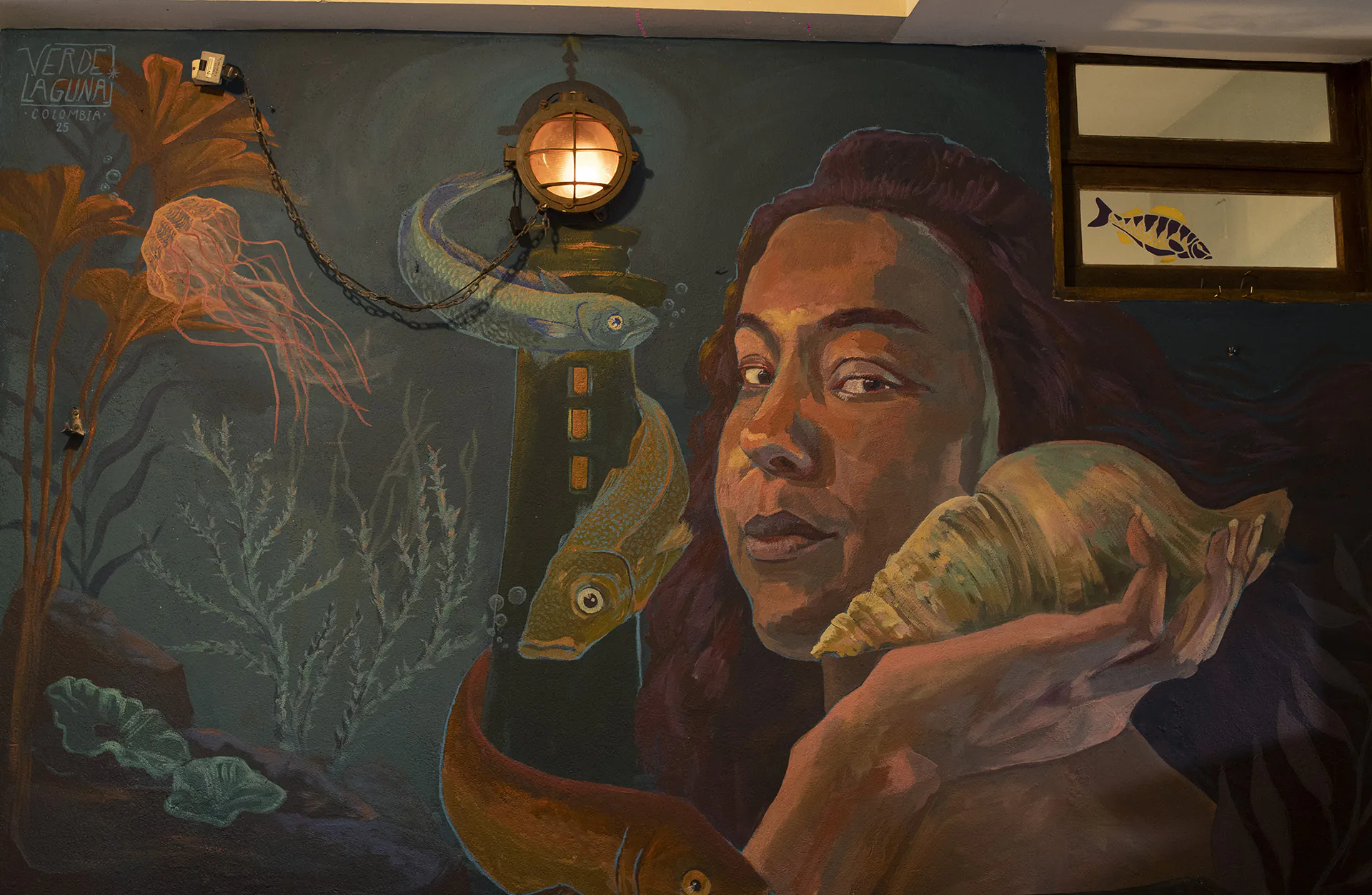 Verde Laguna 2 - Meeting of Styles: International Street Art & Graffiti Mural Submarina 52