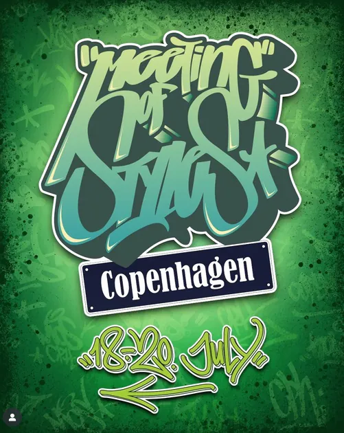 CPH25 graphics - Meeting of Styles: International Street Art & Graffiti