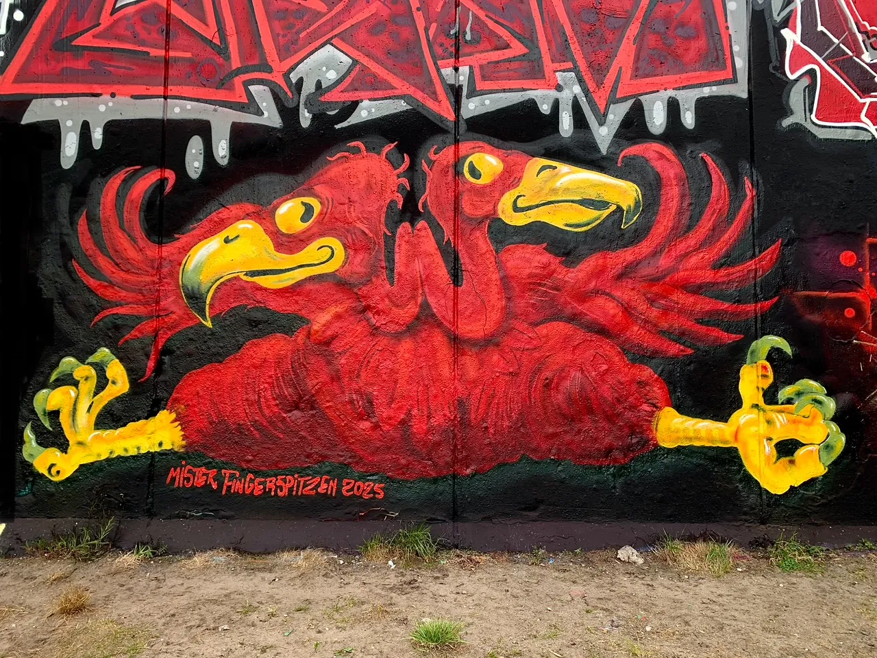 The two-headed eagle (inspired by logo of Nijmegen)