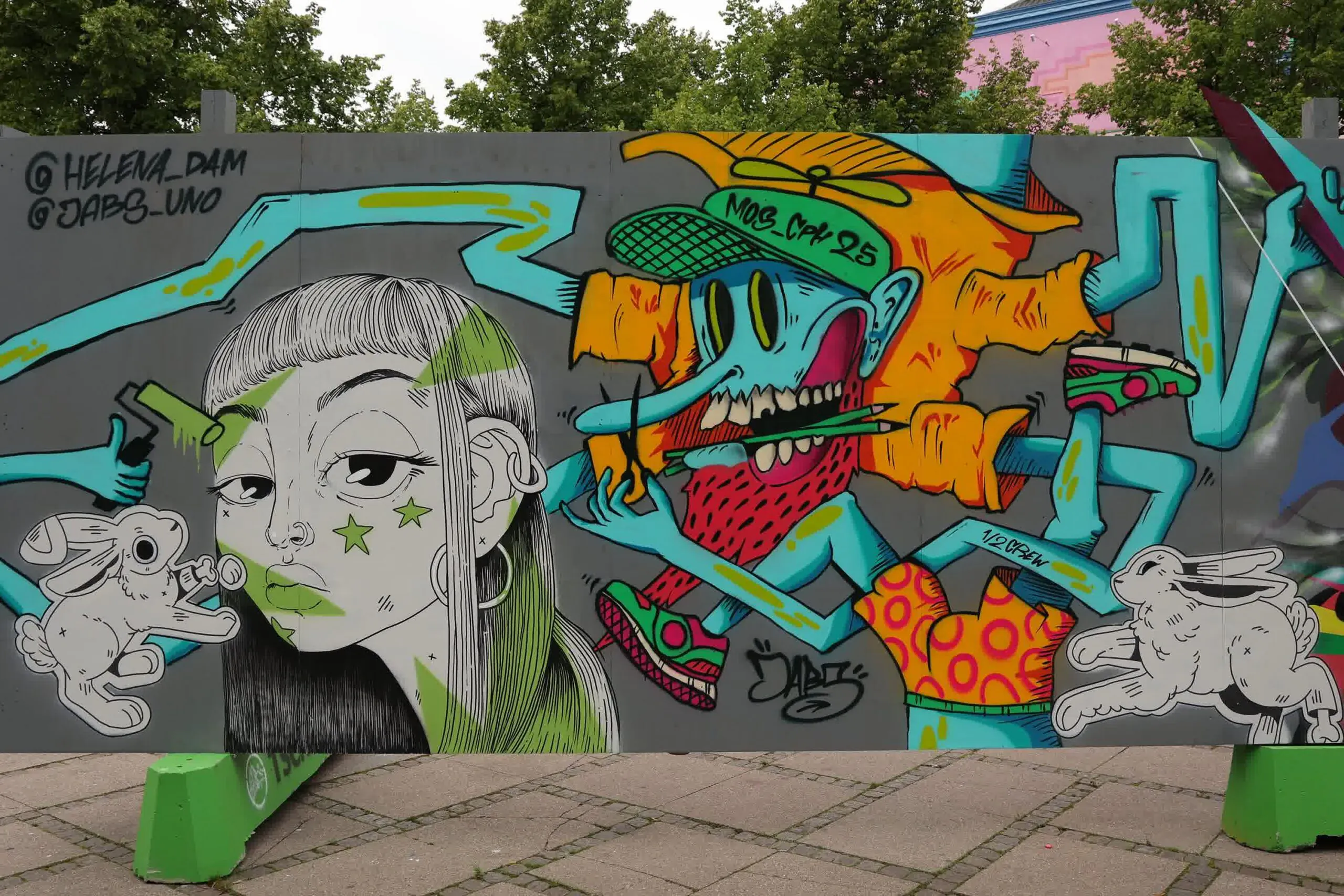 Jabs x Helena Dam @jabs uno @helena dam scaled - Meeting of Styles: International Street Art & Graffiti