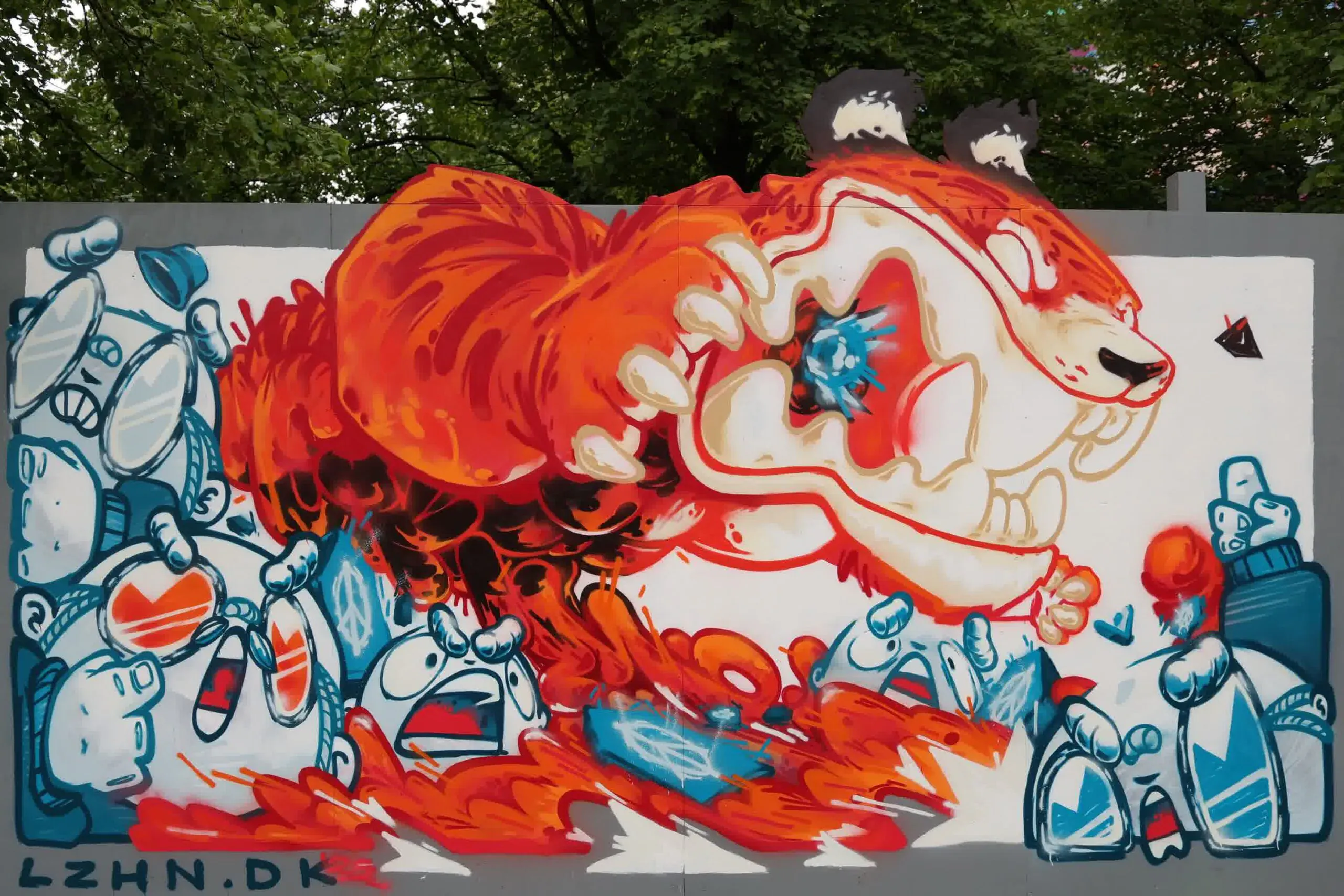 LZHN @lzhn.dk scaled - Meeting of Styles: International Street Art & Graffiti