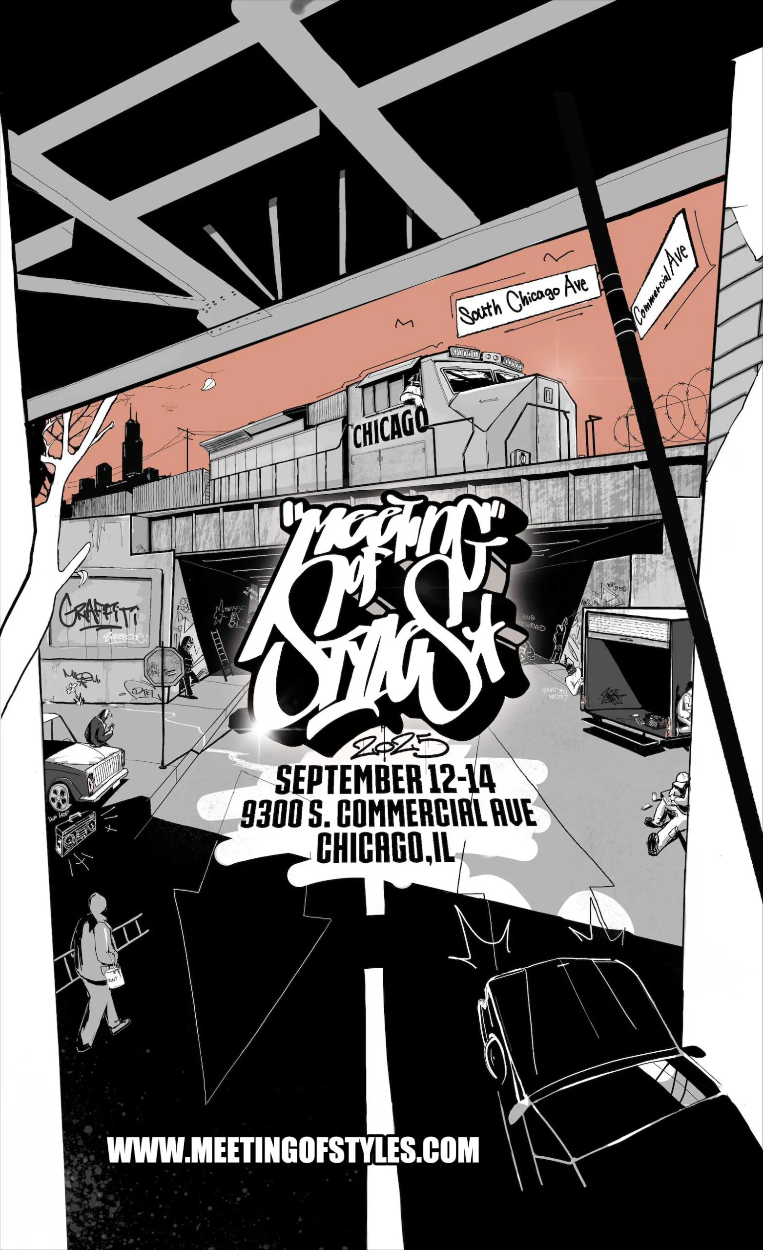 12-14 September 2025, Chicago (USA) 18 - Meeting of Styles: International Street Art & Graffiti CHI25 flyer web scaled - Meeting of Styles: International Street Art & Graffiti