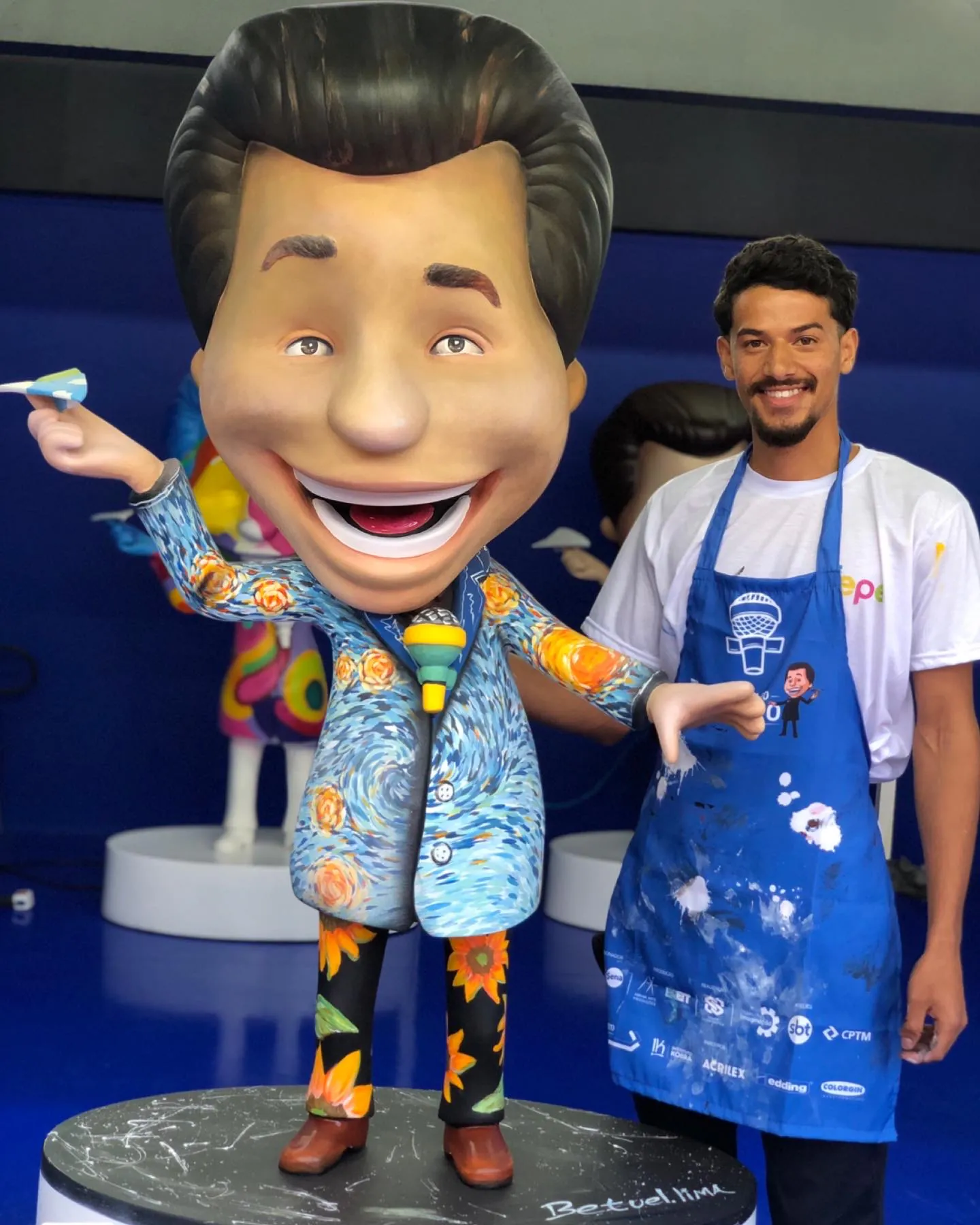 Arte Silvio Santos