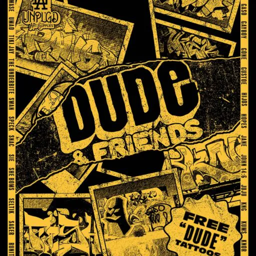 DUDE INSTASTORY YELLOW - Meeting of Styles: International Street Art & Graffiti
