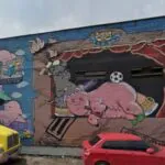 MUROS MEDELLIN AFTERMATH BARRIO COLOMBIA POBLADO 3 - Meeting of Styles: International Street Art & Graffiti