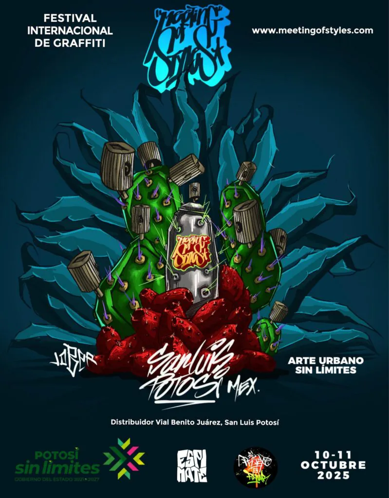MOS Mexico - Meeting of Styles: International Street Art & Graffiti