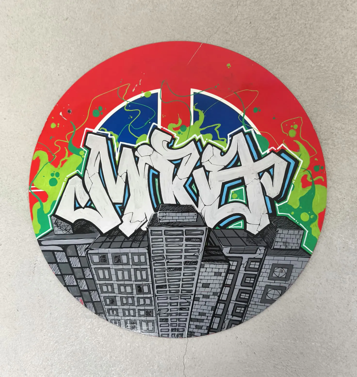 Mova 4 - Meeting of Styles: International Street Art & Graffiti Verkehrsschild I 10.2025