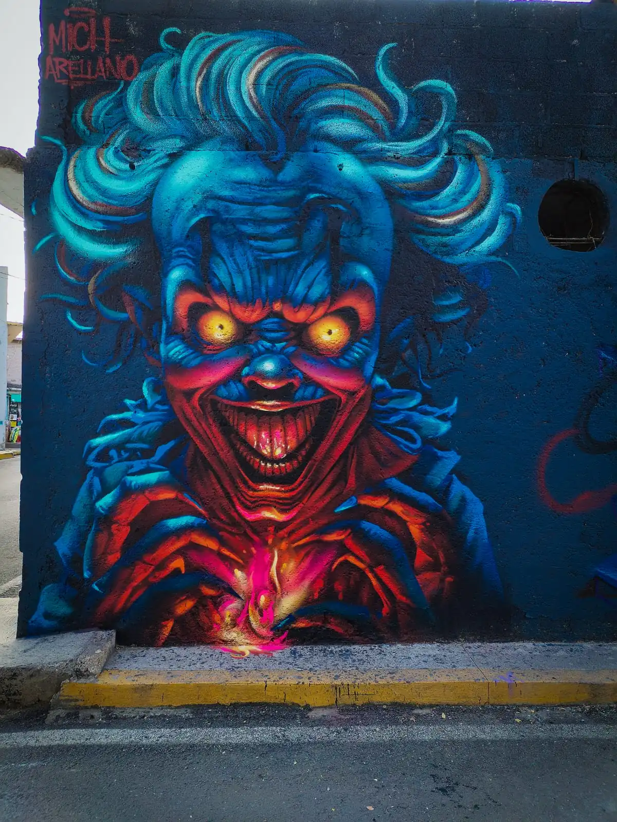 Mich Arellano 2 - Meeting of Styles: International Street Art & Graffiti payaso1 2
