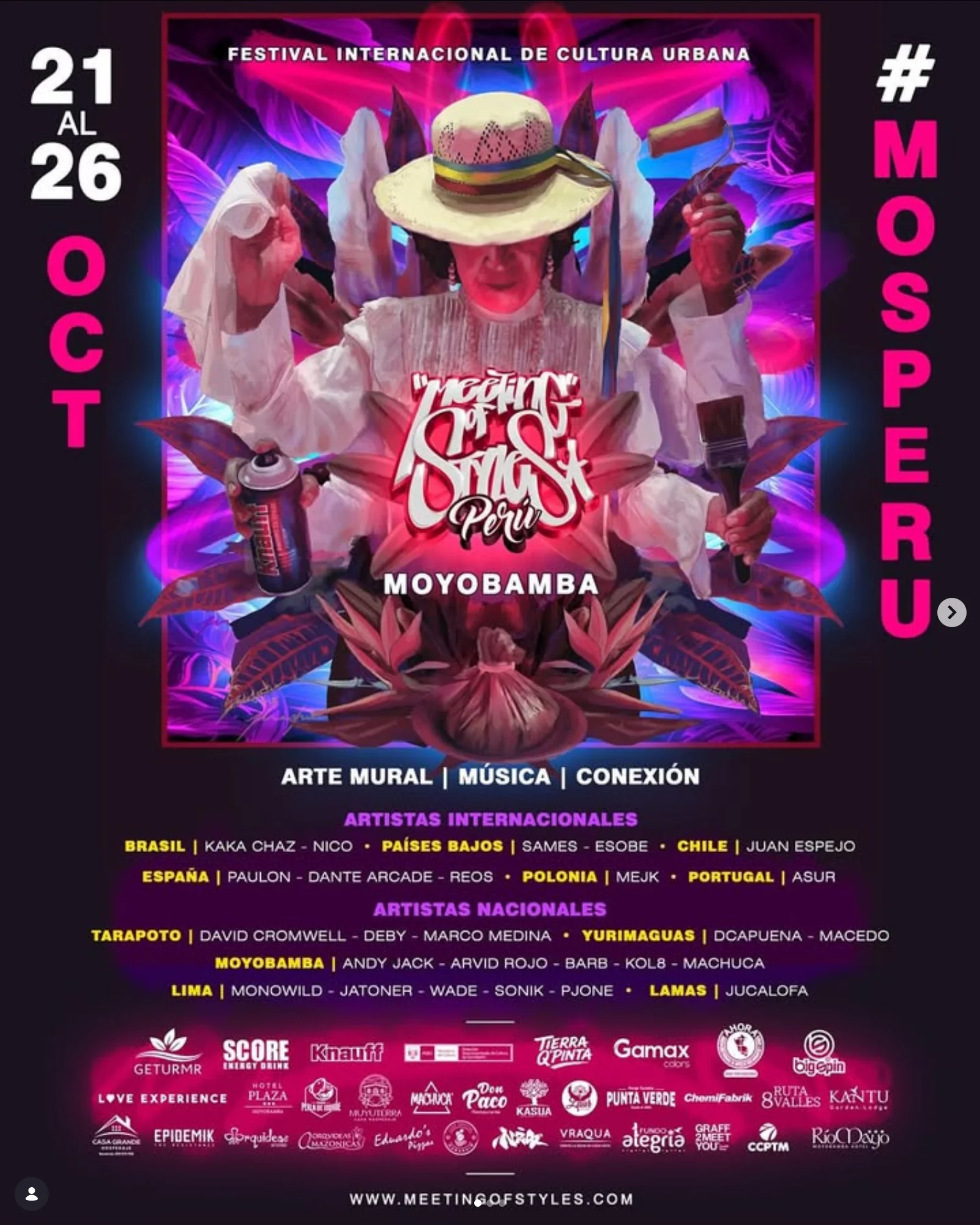 - Meeting of Styles: International Street Art & Graffiti