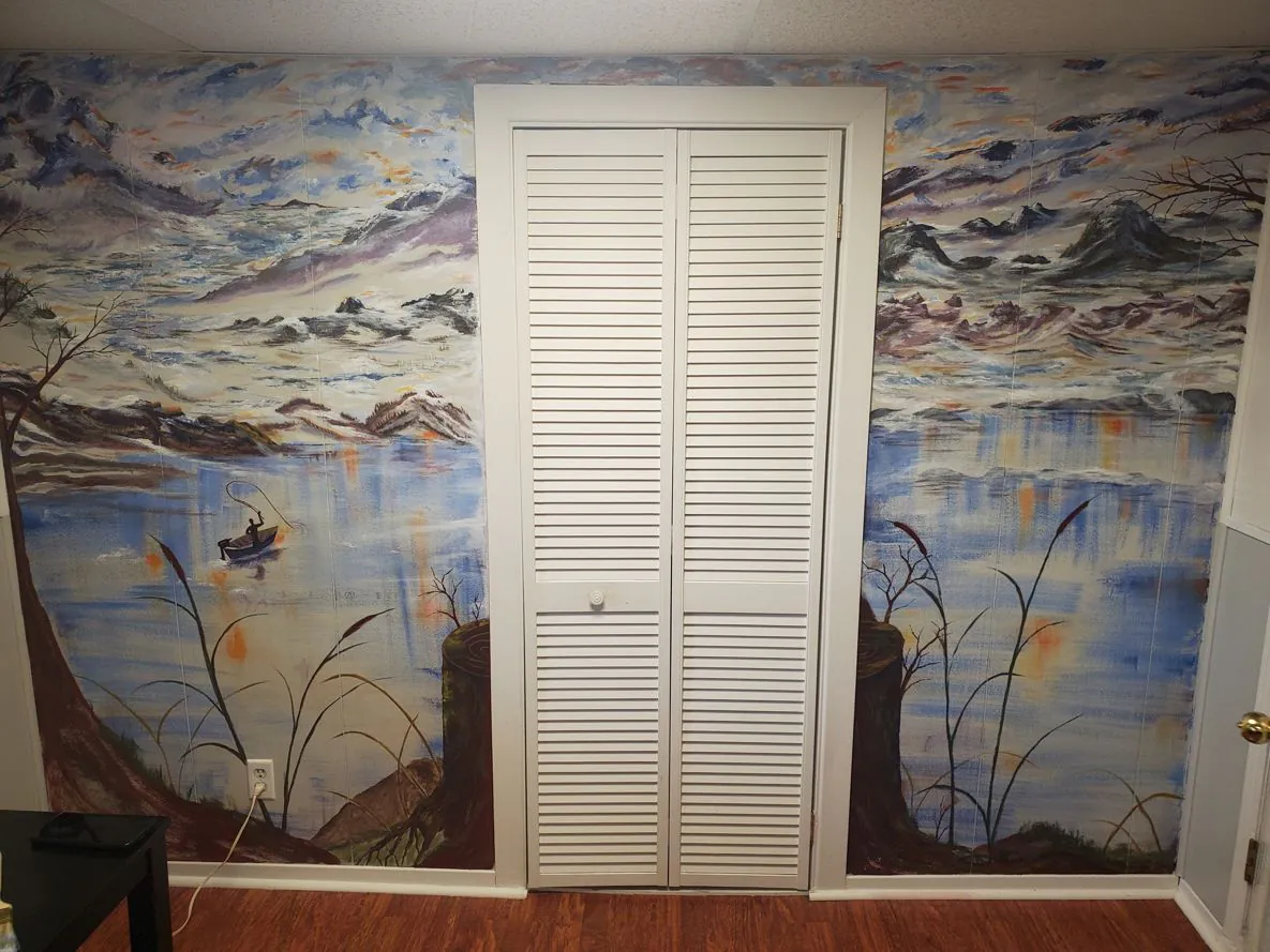 03 Serenity Aug 01 2025 acrylic on wood 84 inch x 108 inch 100