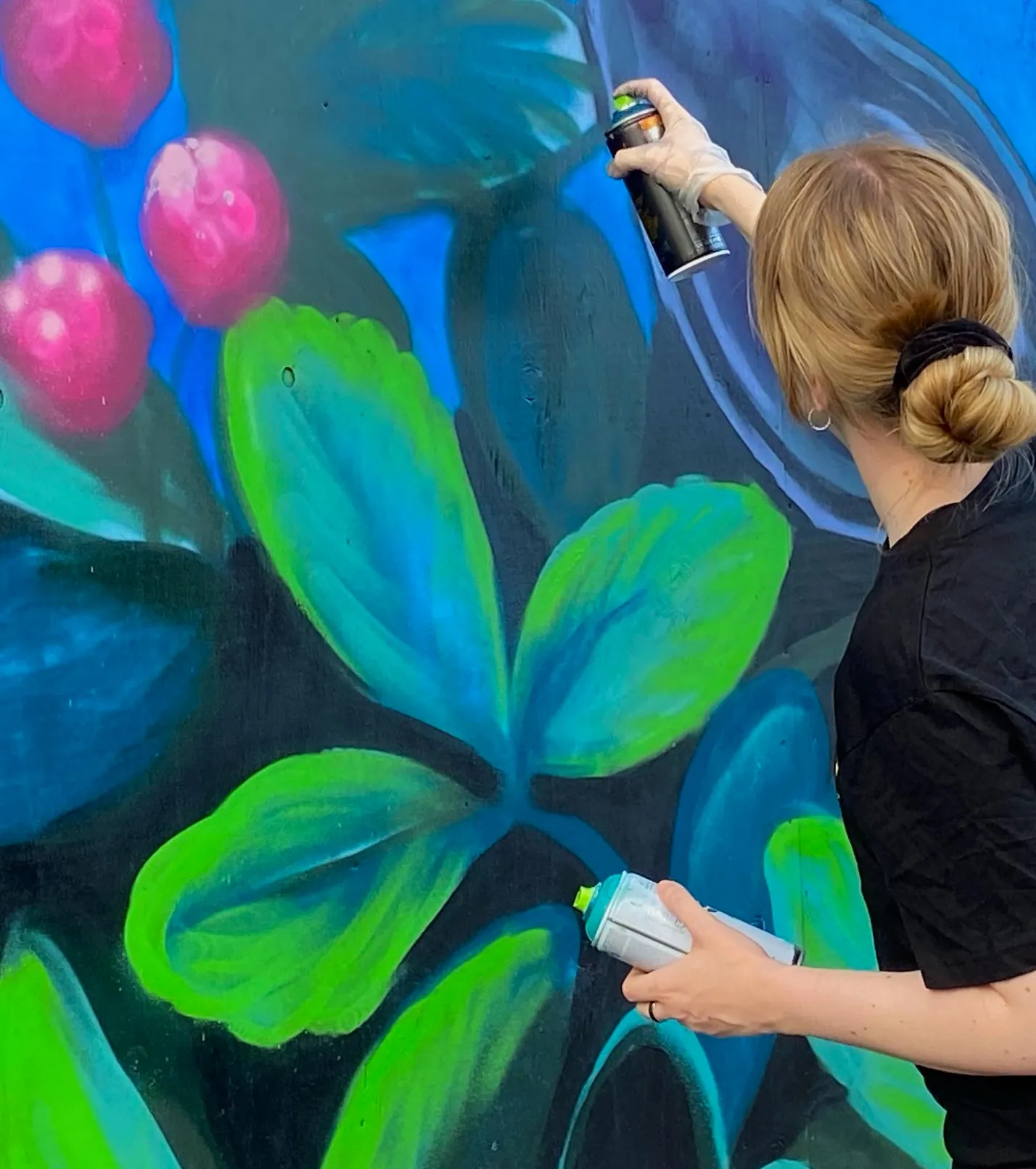 Teurastamo Helsinki Night of Arts Mimmit Peinttaa 2023