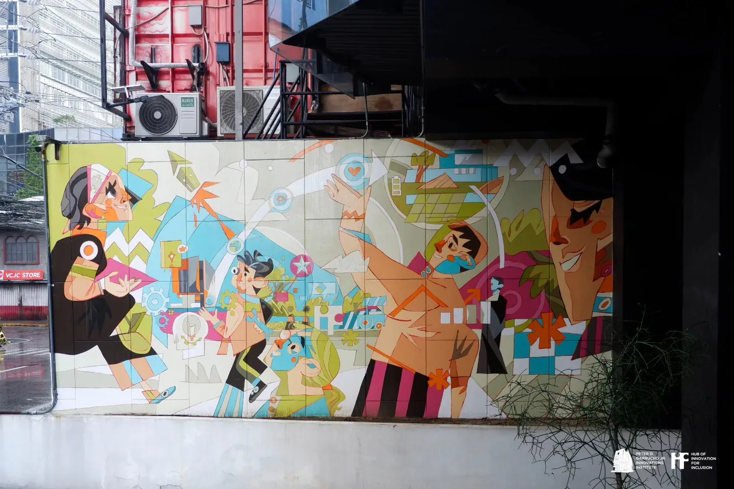 reverium mural by glend lumbao