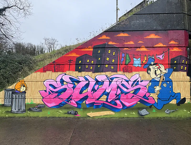 SUMS 3 - Meeting of Styles: International Street Art & Graffiti SUMS BRIDGE JAM 2024