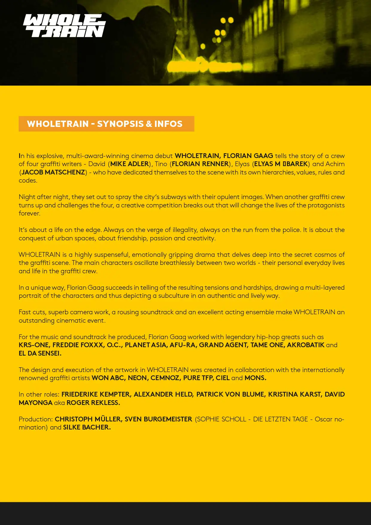 Wholetrain Treatment English 3 - Meeting of Styles: International Street Art & Graffiti