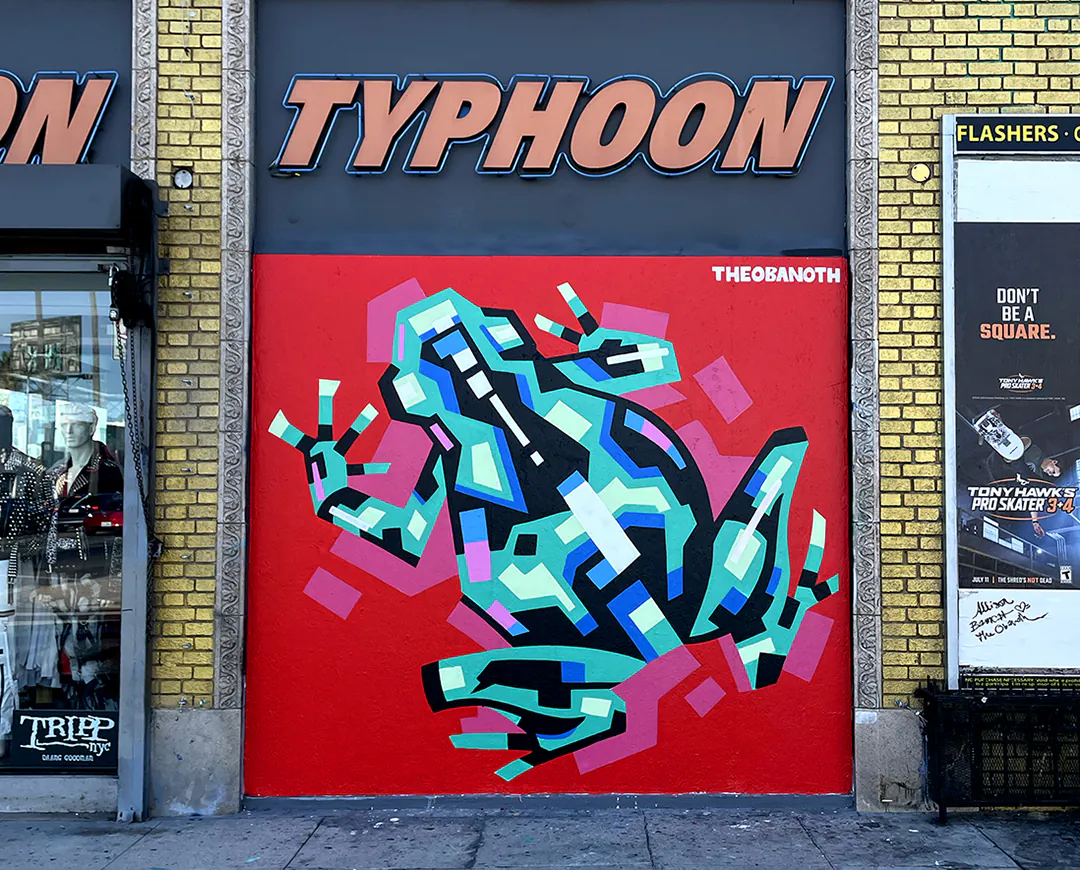 The Obanoth / Hannah Webb 3 - Meeting of Styles: International Street Art & Graffiti Frog sm