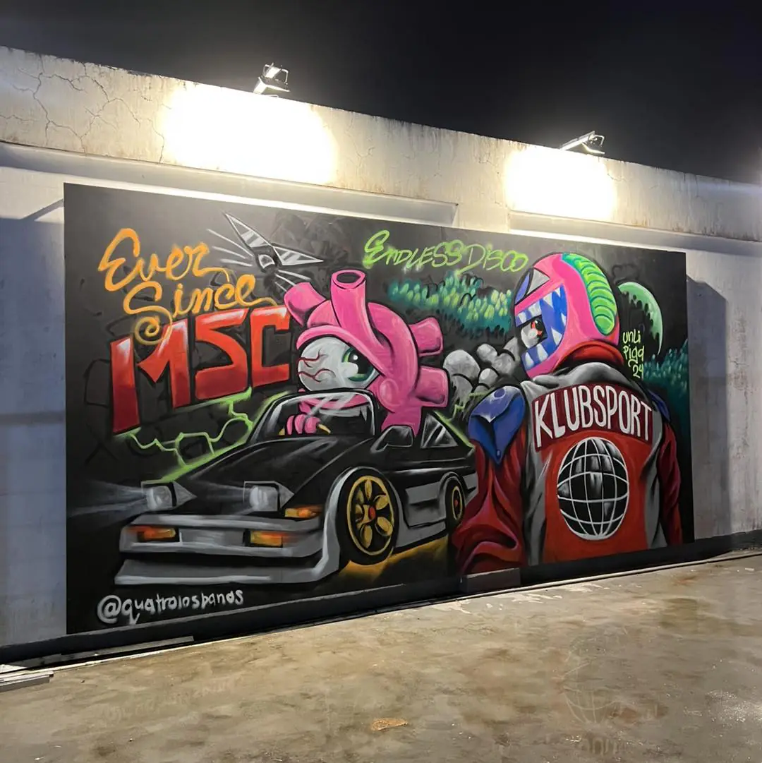 Quatro 2 - Meeting of Styles: International Street Art & Graffiti MSCxES Collab Live Art