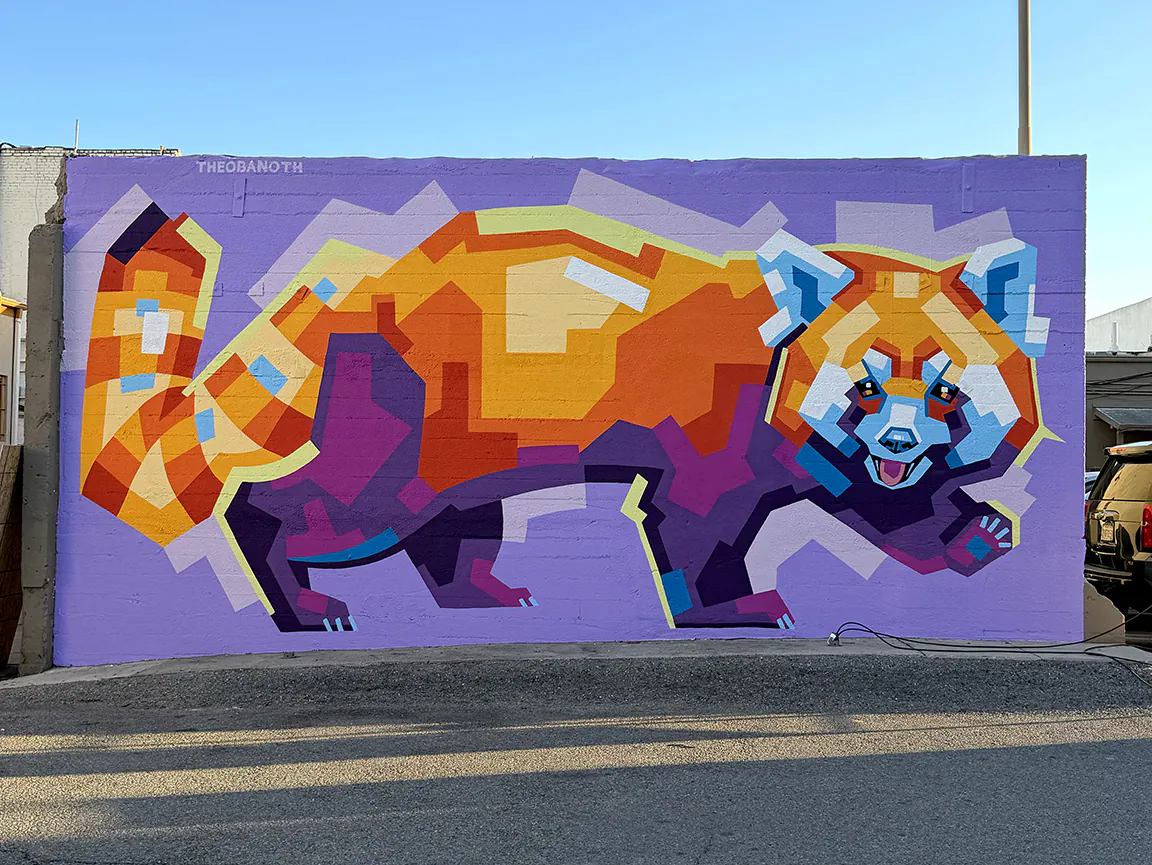 The Obanoth / Hannah Webb 2 - Meeting of Styles: International Street Art & Graffiti Redpanda sm