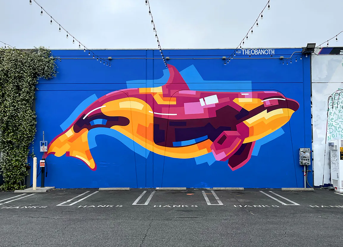 The Obanoth / Hannah Webb 4 - Meeting of Styles: International Street Art & Graffiti Whale sm 1