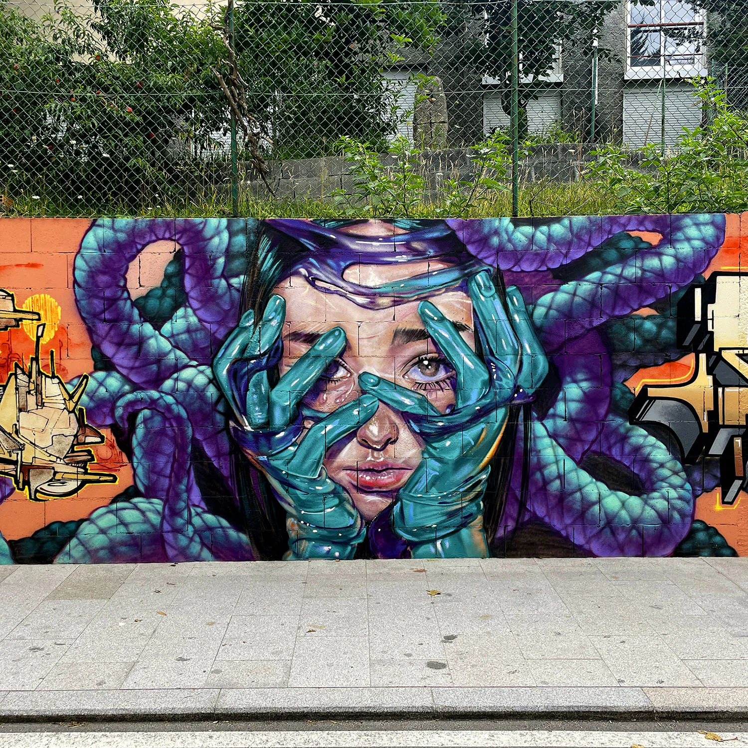 ANTÓN SEOANE 4 - Meeting of Styles: International Street Art & Graffiti 4.ANTON SEOANE liquid snake 24