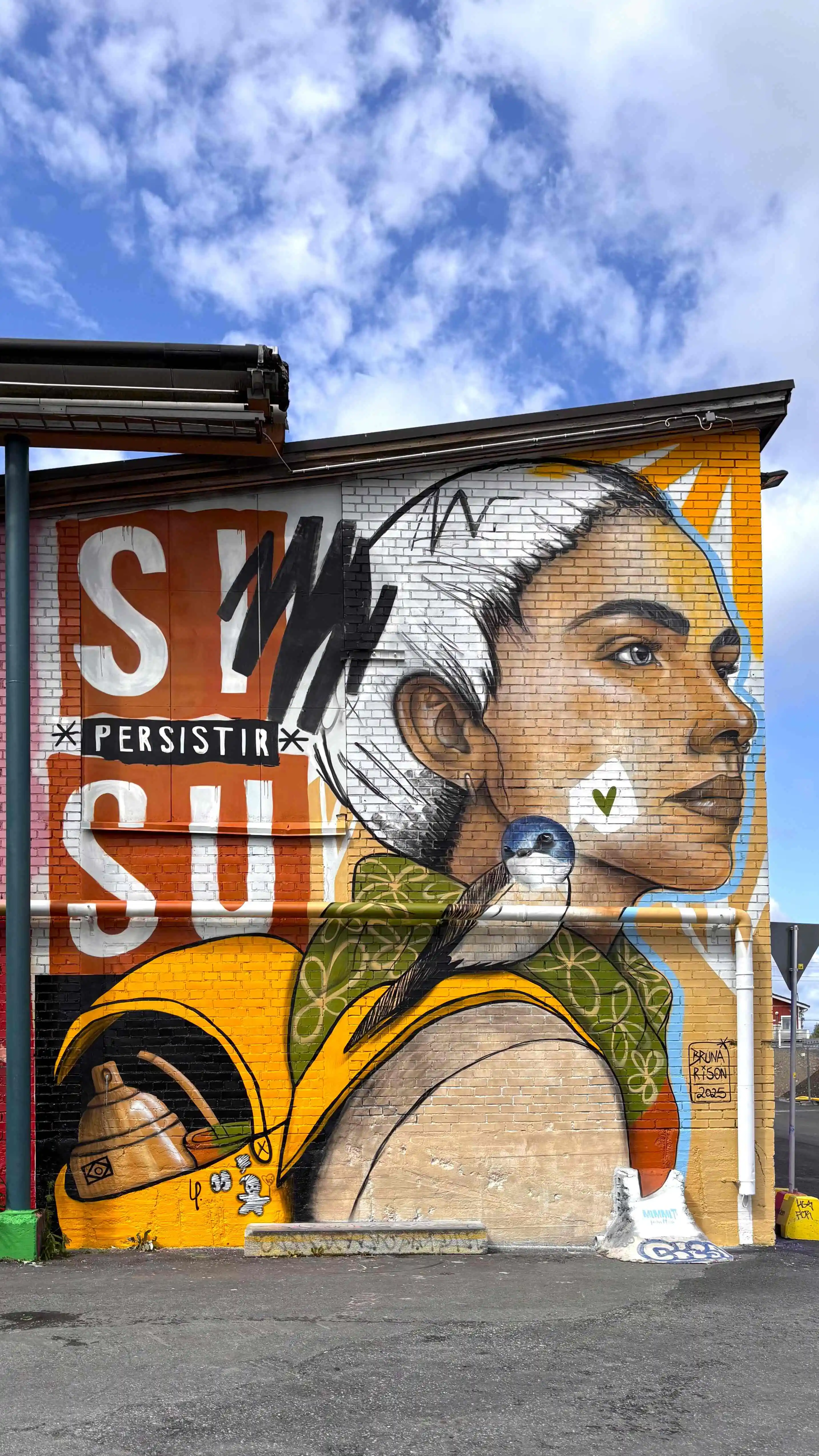 Bruna Rison 1 - Meeting of Styles: International Street Art & Graffiti 1 Bruna Rison Mimmit Peintaa Fin