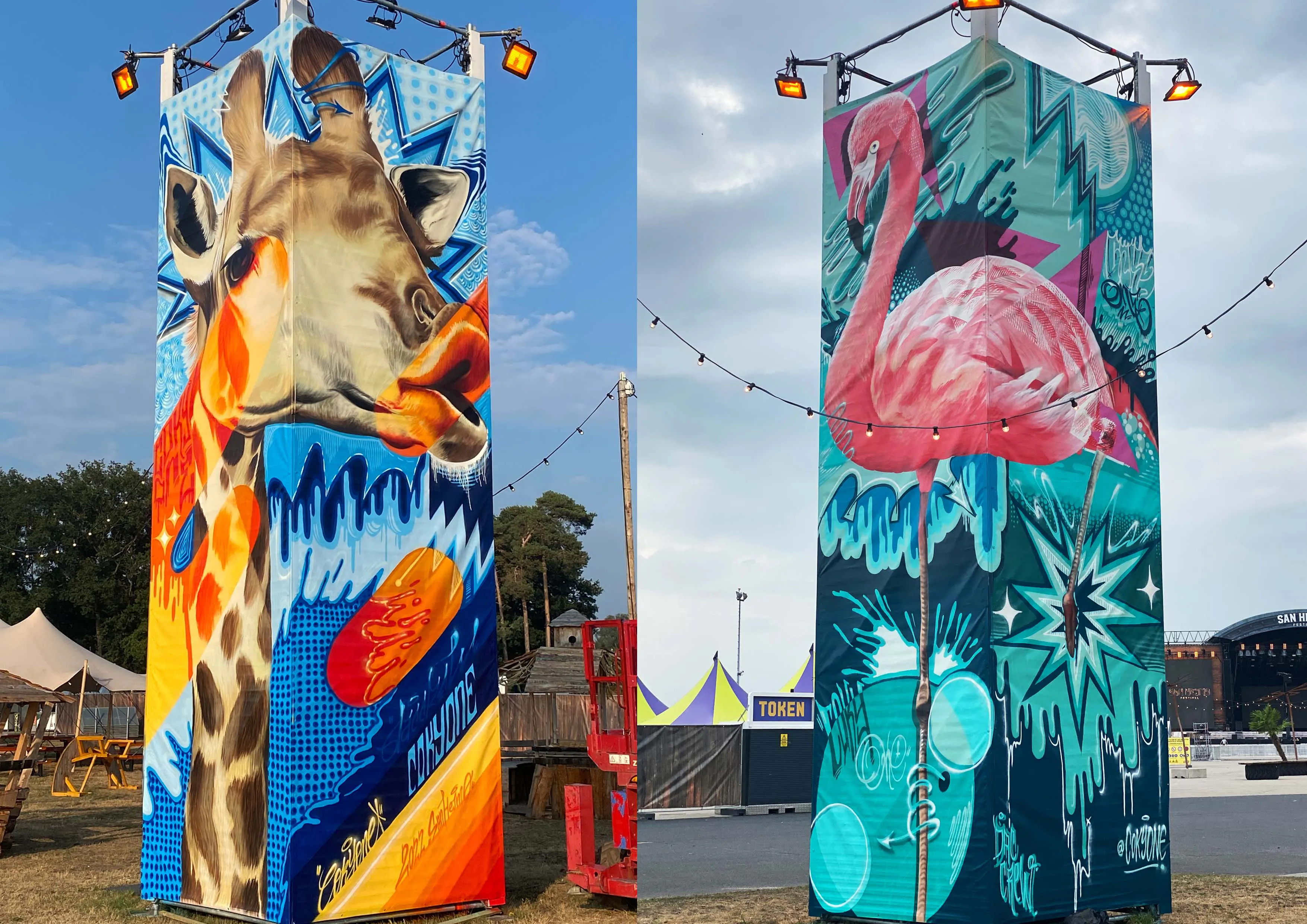 Cokyone 2 - Meeting of Styles: International Street Art & Graffiti AndreasDelicPonto sanhejmo collage