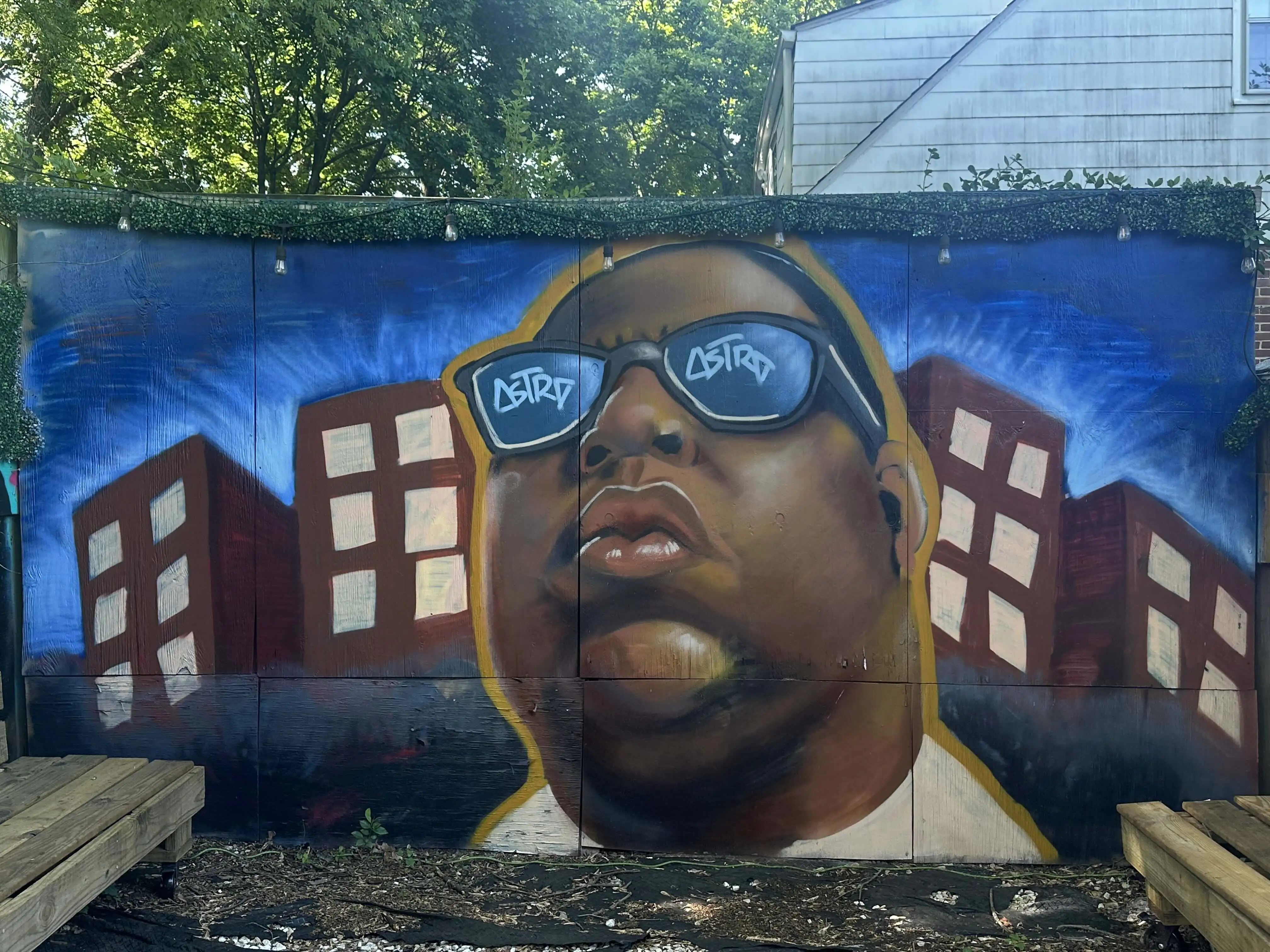 Biggie mural