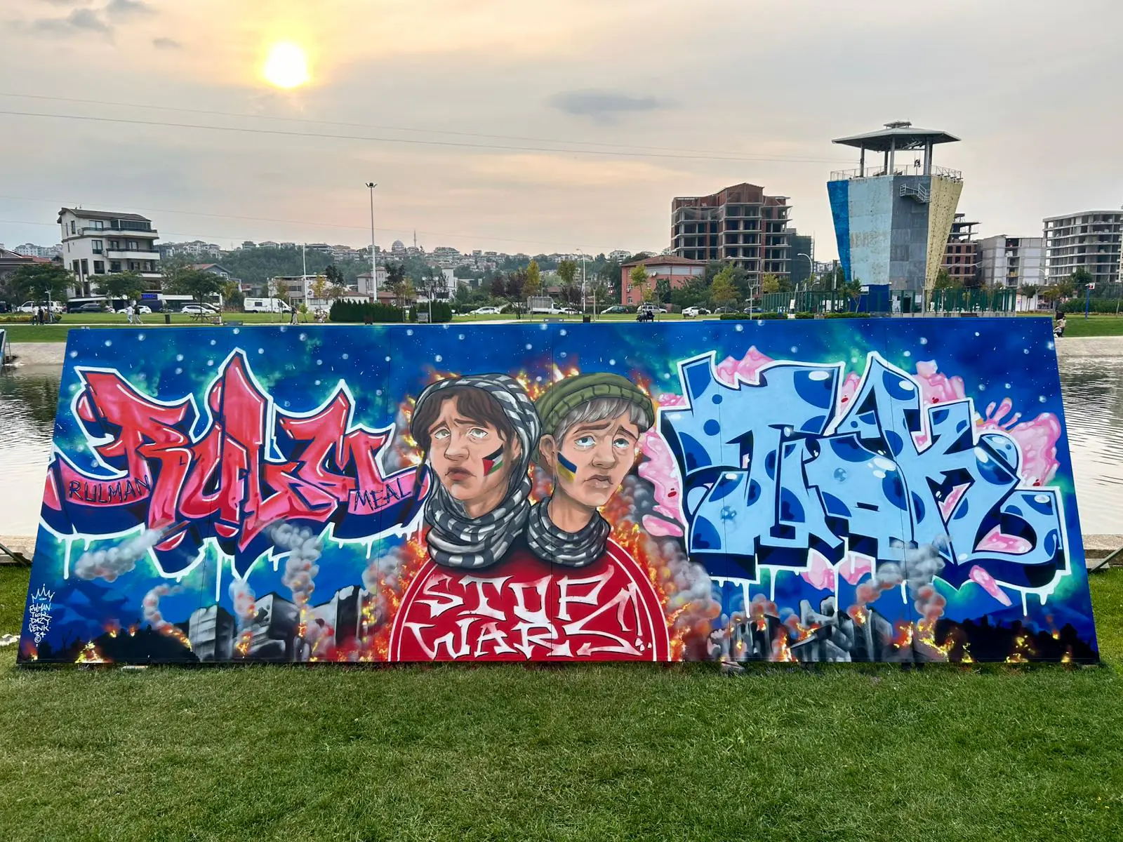 Stop Wars - Bursa Graffiti Festival 2024