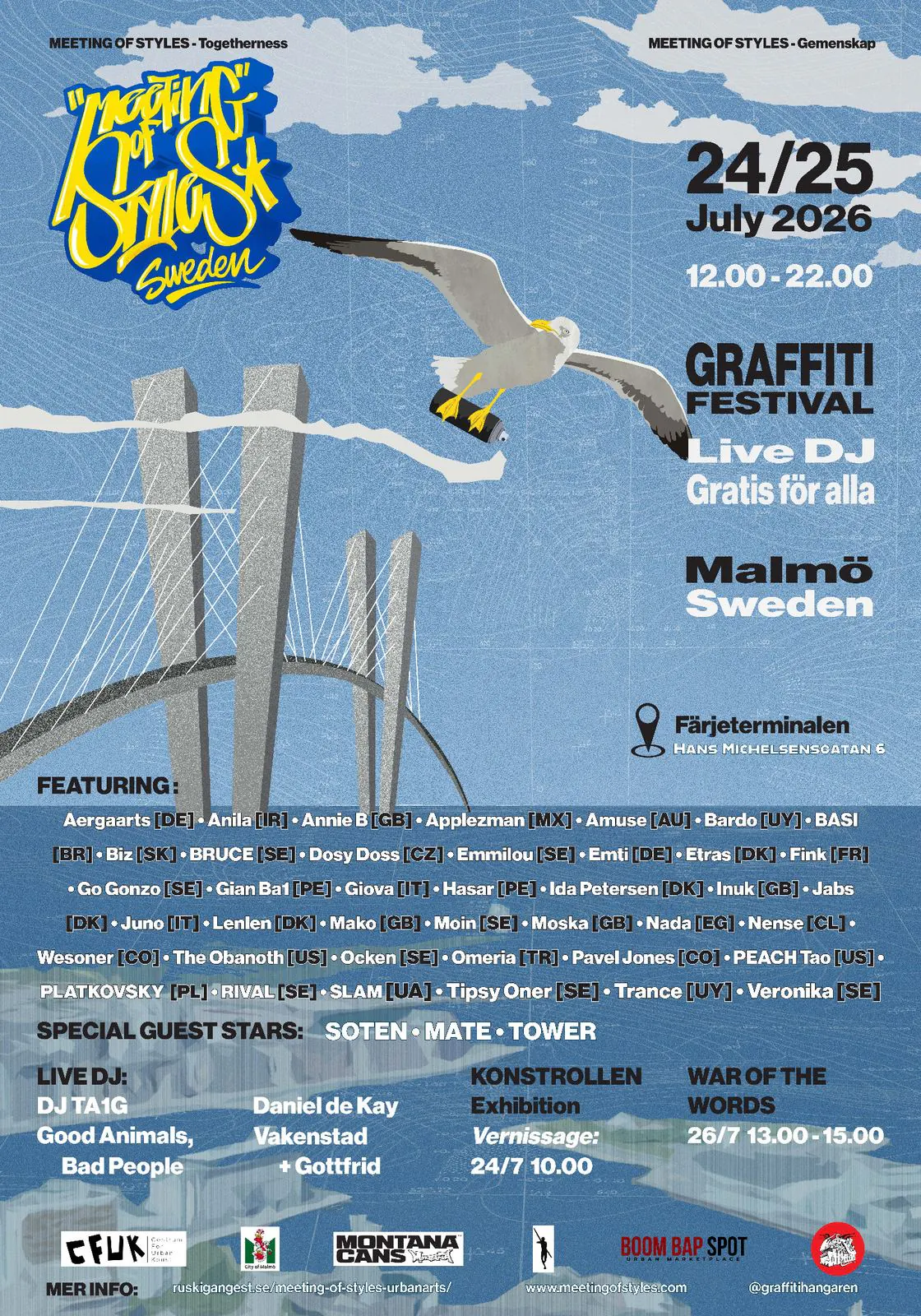 - Meeting of Styles: International Street Art & Graffiti