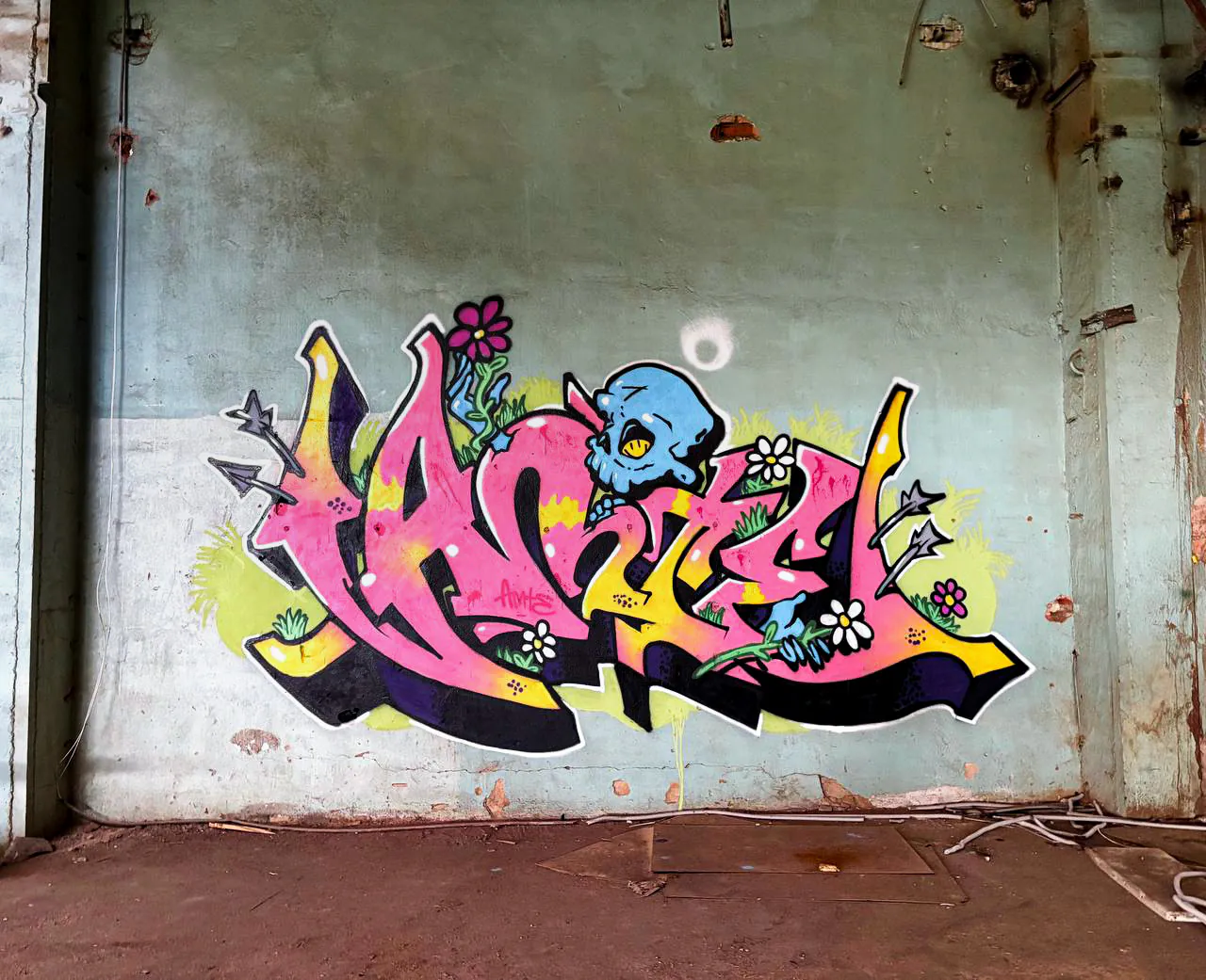 skull - Meeting of Styles: International Street Art & Graffiti