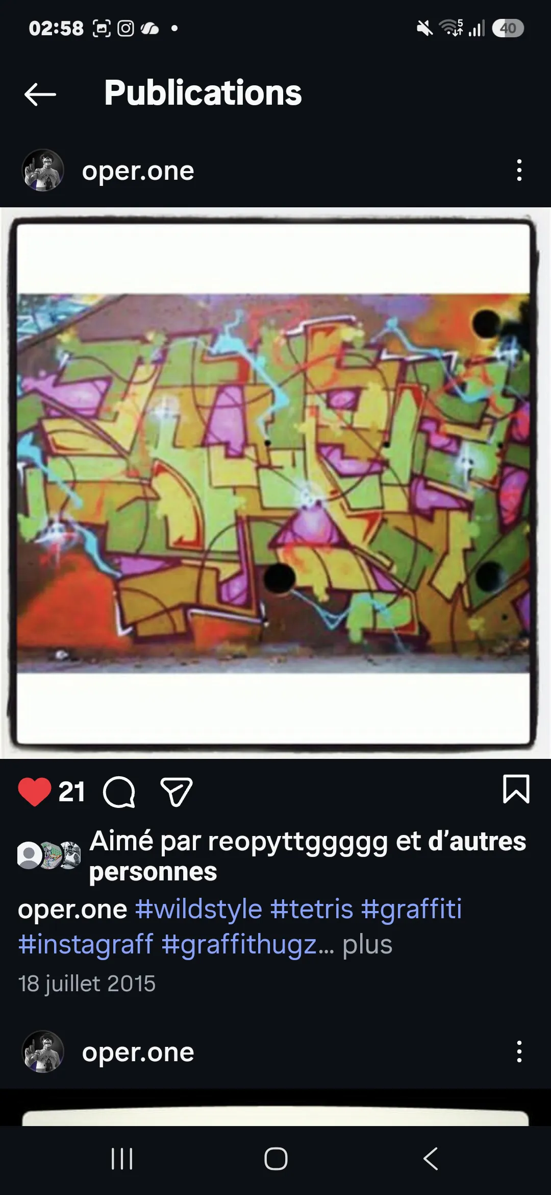 OPER.1 2 - Meeting of Styles: International Street Art & Graffiti Screenshot 20260619 025831 Instagram