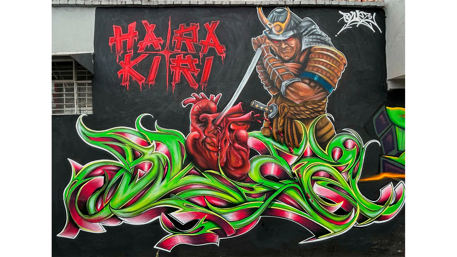 samurai - Meeting of Styles: International Street Art & Graffiti